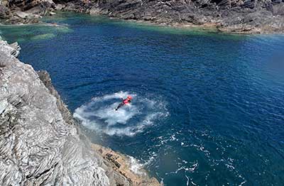 Coasteering Wales